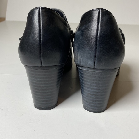 G.H. BASS & CO Bass-Tiare Black Ankle Bootie size 6-1/2 - Picture 4 of 12